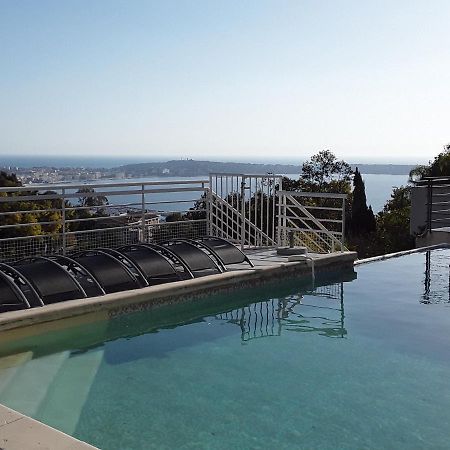 Villa Alamp#Supercannes #Golfejuan #Cannes #Mediterraneanpanoramicview #Piscine #Rooftop # Verymodern #Openliving #Closebeach #Closecapantibes Vallauris Exterior photo