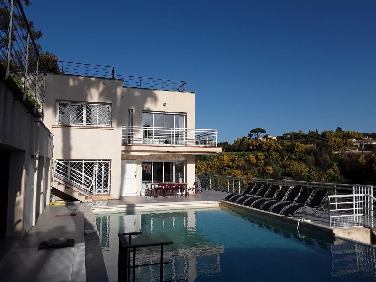 Villa Alamp#Supercannes #Golfejuan #Cannes #Mediterraneanpanoramicview #Piscine #Rooftop # Verymodern #Openliving #Closebeach #Closecapantibes Vallauris Exterior photo