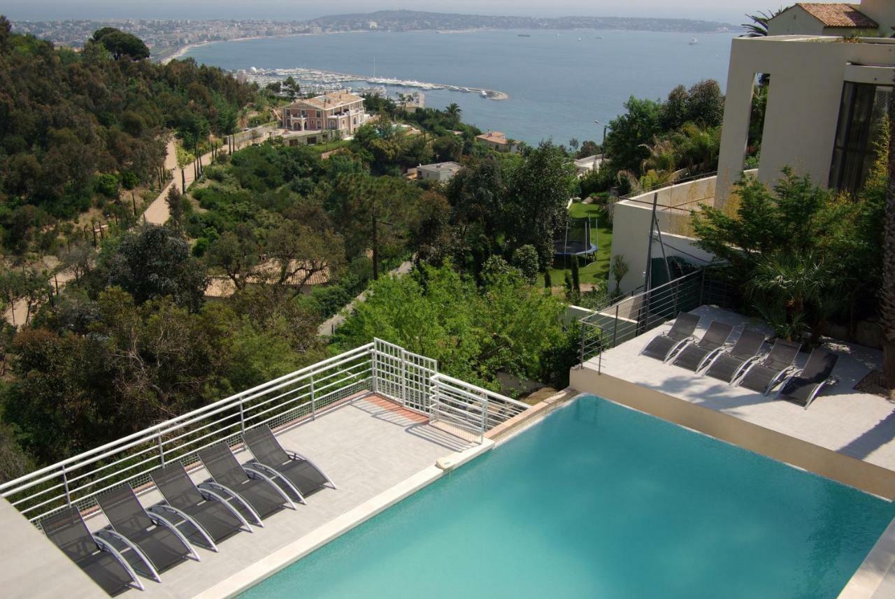 Villa Alamp#Supercannes #Golfejuan #Cannes #Mediterraneanpanoramicview #Piscine #Rooftop # Verymodern #Openliving #Closebeach #Closecapantibes Vallauris Exterior photo
